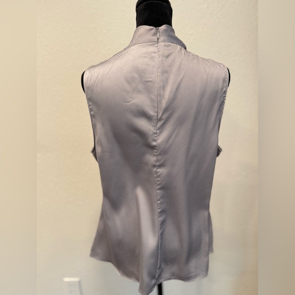 RACHEL Rachel Roy Soft Gray Cowl Neck Blouse - Picture 5 of 11